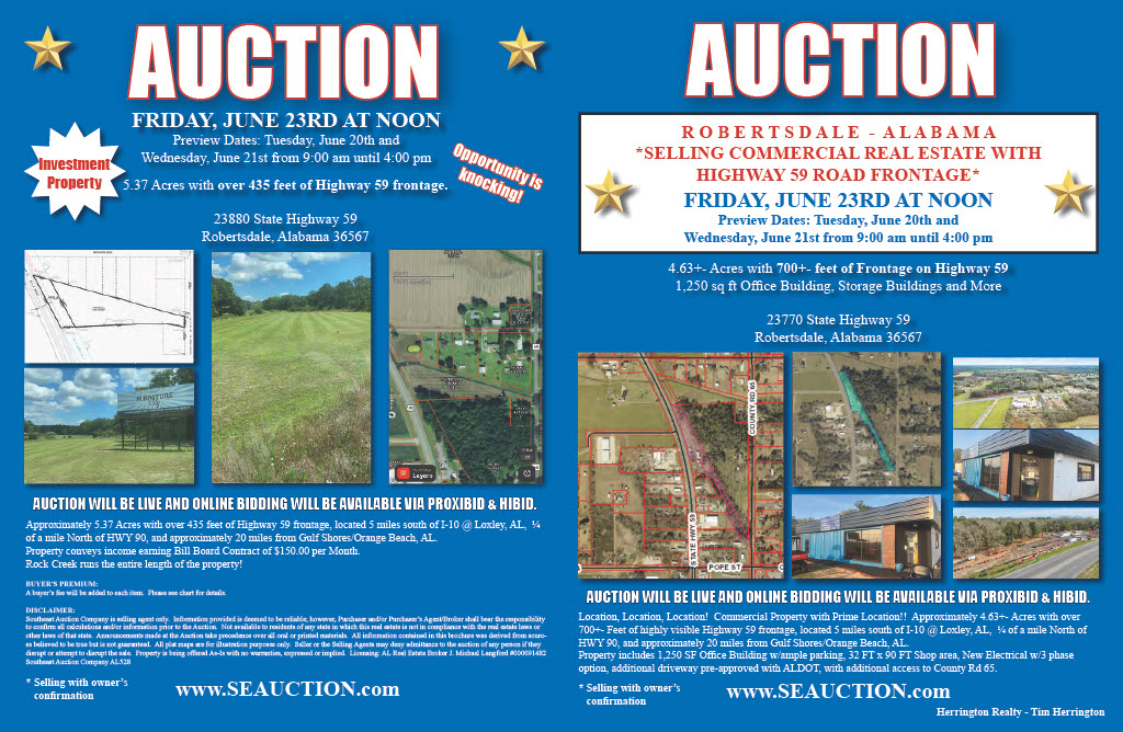 COMMERCIAL REAL ESTATE AUCTION